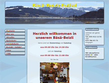Tablet Screenshot of besenbeizli.ch